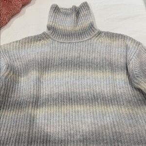 GAP Multicolor Turtleneck Sweater